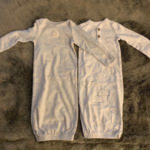 Carter's 2-Pack Elephant Sleeper Gowns